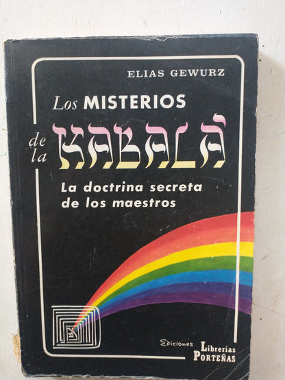 Libro usado en venta: Los misterios de la Kabala de Elias Gewurz; editorial Librerias Porteñas impreso en 1991 realizamos envios a todo el mundo.1