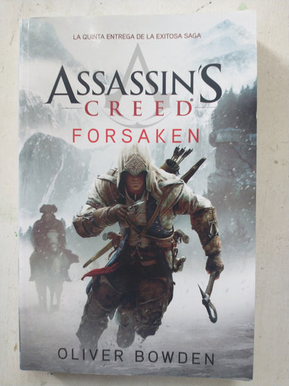 Libro usado en venta: Assassin's Credd: Forsaken de Oliver Bowden; editorial El Ateneo impreso en 2014 realizamos envios a todo el mundo.1