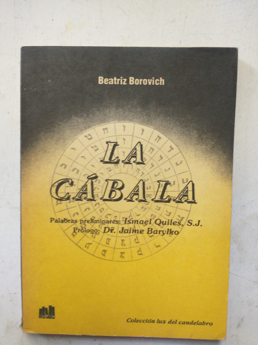 Libro usado en venta: La cabala de Beatriz Borovich; editorial Lumen impreso en 1990 realizamos envios a todo el mundo.1