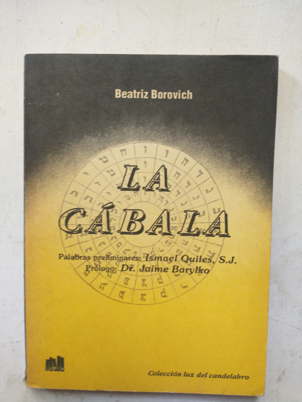 Libro usado en venta: La cabala de Beatriz Borovich; editorial Lumen impreso en 1990 realizamos envios a todo el mundo.1