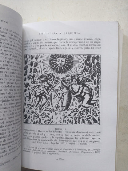 Libro usado en venta: Psicologia y Alquimia de Carl Gustav Jung; editorial Santiago Rueda impreso en 1957 realizamos envios a todo el mundo.2