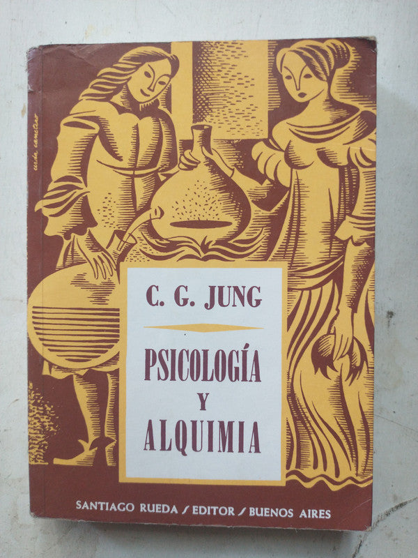Libro usado en venta: Psicologia y Alquimia de Carl Gustav Jung; editorial Santiago Rueda impreso en 1957 realizamos envios a todo el mundo.1