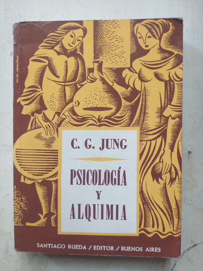 Libro usado en venta: Psicologia y Alquimia de Carl Gustav Jung; editorial Santiago Rueda impreso en 1957 realizamos envios a todo el mundo.1