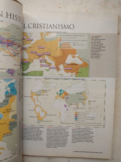 Libro usado en venta: El atlas de las religiones de Jean-Pierre Denis; editorial Ci Capital Intelectual impreso en 2009 envios a todo el mundo.3