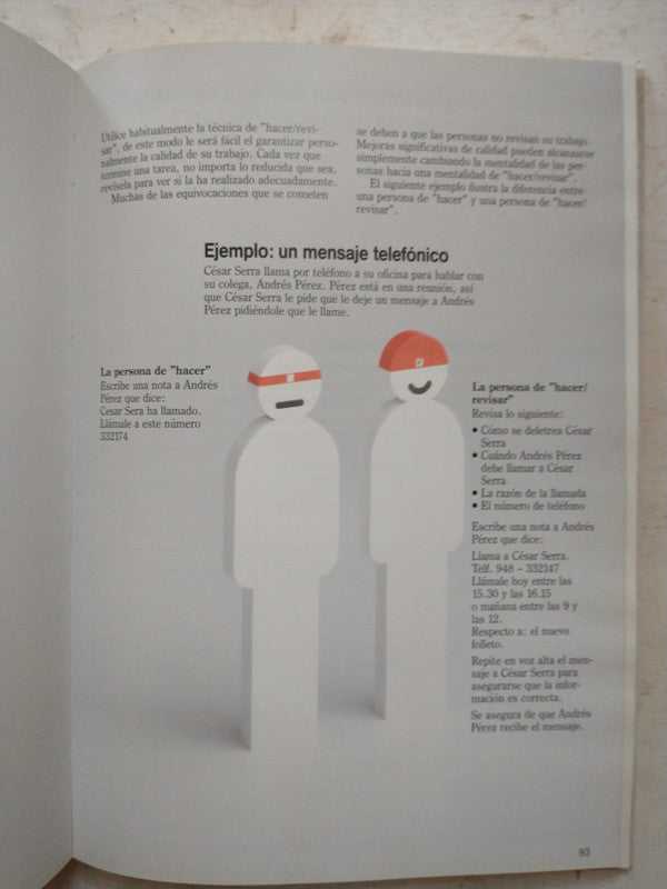 Libro usado en venta: Calidad personal - La base de todas las demas calidades de Claus Moller; editorial Time Manager International impreso en 1992.3