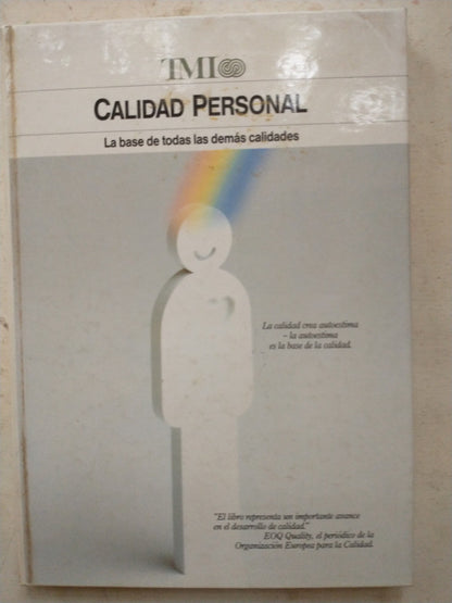Libro usado en venta: Calidad personal - La base de todas las demas calidades de Claus Moller; editorial Time Manager International impreso en 1992.1