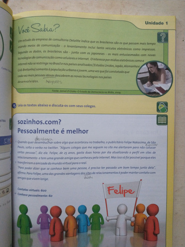 Libro usado en venta: Brasil intercultural - Nivel 1; editorial Casa do Brasil impreso en 2011 realizamos envios a todo el mundo.3