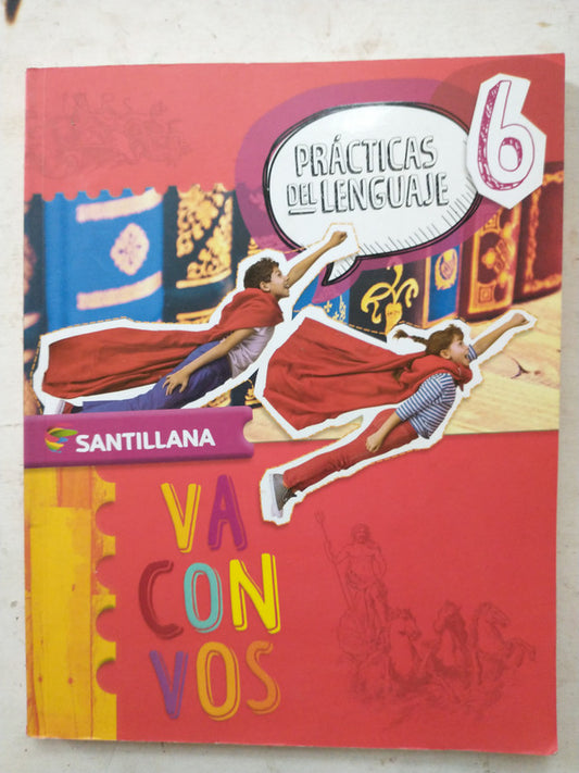 Libro usado en venta: Practicas del lenguaje 6; editorial Santillana impreso en 2018 realizamos envios a todo el mundo.1