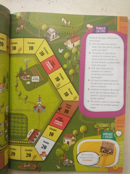 Libro usado en venta: Ciencias Sociales 6; editorial Santillana impreso en 2017 realizamos envios a todo el mundo.2