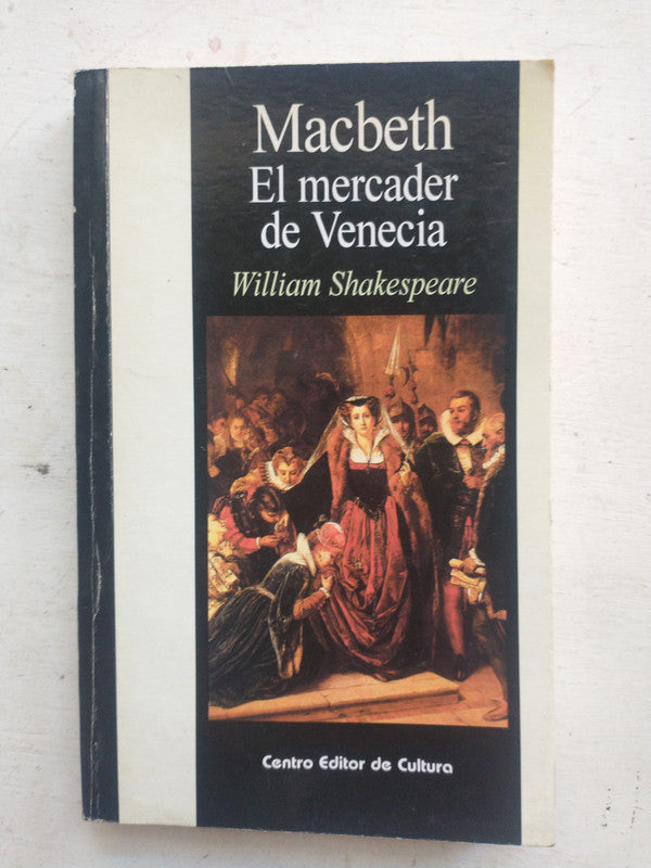 Libro usado en venta: El mercader de Venecia de William Shakespeare; editorial Centro Editor de Cultura impreso en 2006 envios a todo el mundo.1