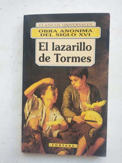 Libro usado en venta: El lazarillo de Tormes; editorial Edicomunicacion impreso en 1994 realizamos envios a todo el mundo.1