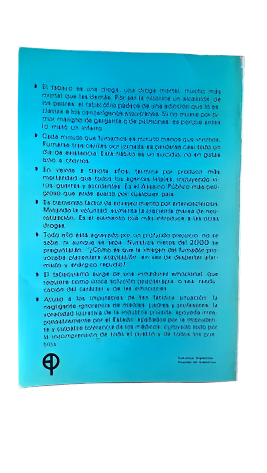 Pasta posterior con descripción- no fumo más