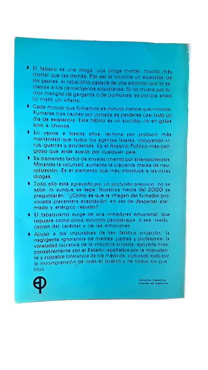 Pasta posterior con descripción- no fumo más 