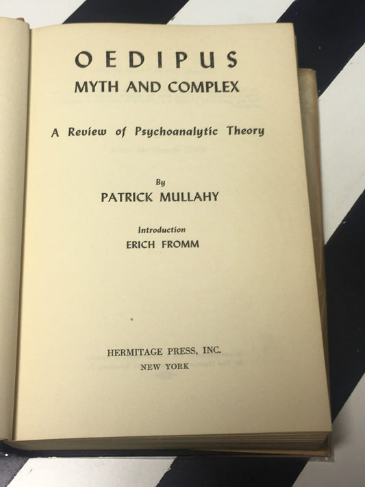 Libro usado en venta: Oedipus myth and complex de Patrick Mullahy; editorial Hermitage House impreso en 1953 realizamos envios a todo el mundo.1