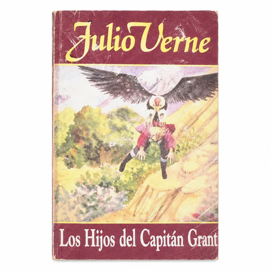 Libro usado en venta: Los hijos del capitán Grant de Julio Verne; editorial Publicidad y Ediciones impreso en 1987.