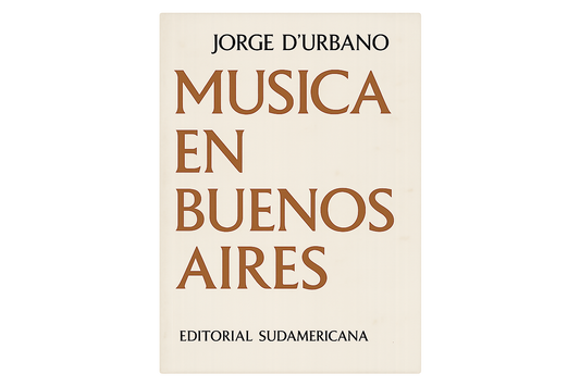 Portada del libro Música en Buenos Aires